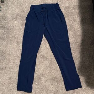 Women's Navy Straight Leg Pants